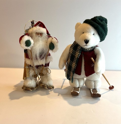 Set babbo natale - ornamento, su