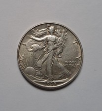 Stati Uniti 1/2 mezzo dollaro half dollar argento 900/1000  silver Liberty 1945