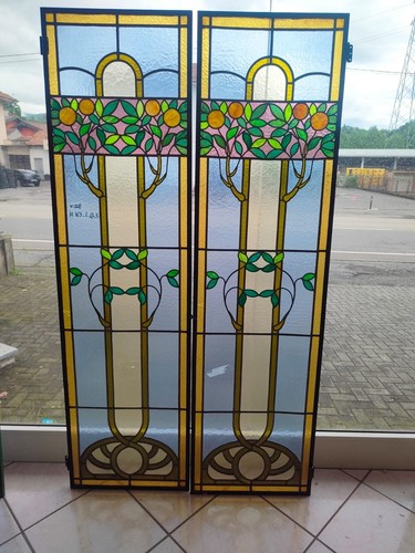 Coppia vetrate cattedrale - vetrate,