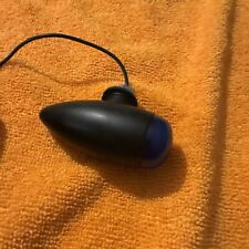 Freccia faretto Bullet a lente blu per moto custom cafe racer harley davidson