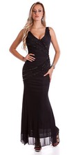 SEXY ELEGANTE ABITO LUNGO DA SERA MAXIDRESS GOWN PARTY XMAS NYE CAPODANNO