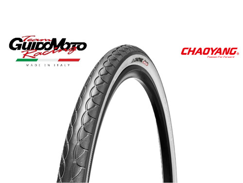 Copertone 24x1 nero bianco - 24x1.75,