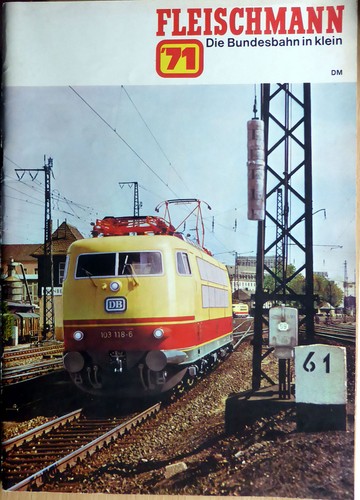 Fleischmann 1971 catalogo - 1971;, con