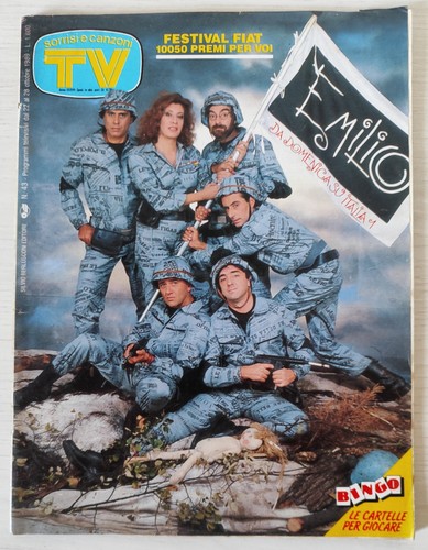 Sorrisi canzoni 43 1989 - sorrisi,