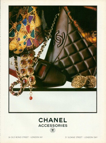 Chanel rivista stampa - chanel,