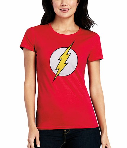 Shirt donna comics - dc, flash