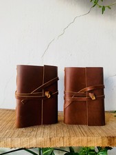 Diario in pelle fatto a mano
