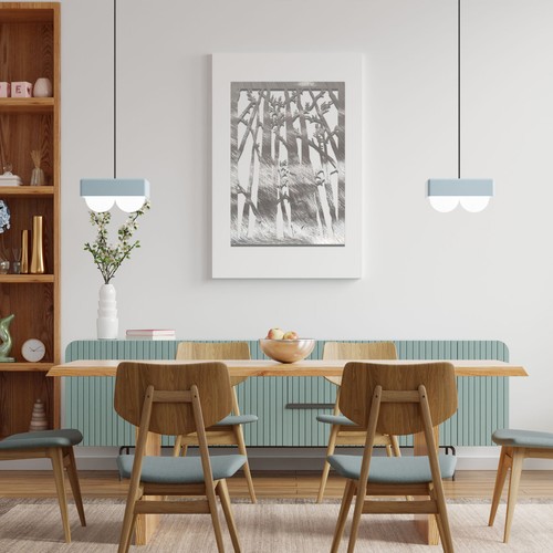 Arte parete foresta in - parete,