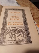 libro numerato 572 e firmato dell'autore poeti alessandrini di ettore romagnoli