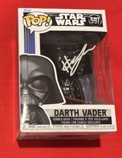 Hayden Christensen Star Wars Darth Vader Funko POP #597 firmato autografato JSA