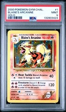 Pokémon TCG Blaine's Arcanine Gym Challenge PSA 9 🔥
