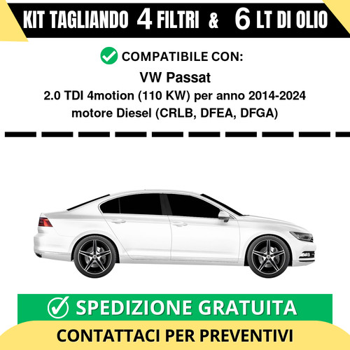 Tagliando per passat 0 - per, 2.0