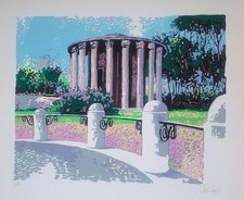 Pino Cappugi serigrafia Tempio