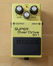 Boss SD-1 Super Overdrive Pedale per chitarra effetti