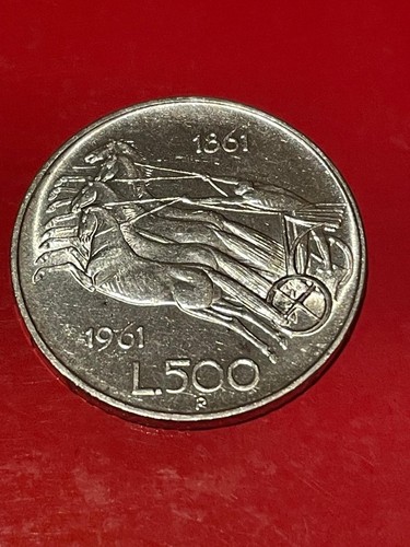 Moneta repubblica italia 500 - moneta,