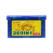 Cartouche 369 jeux en 1 compatible GameBoy Advance GBA GBA SP neuve