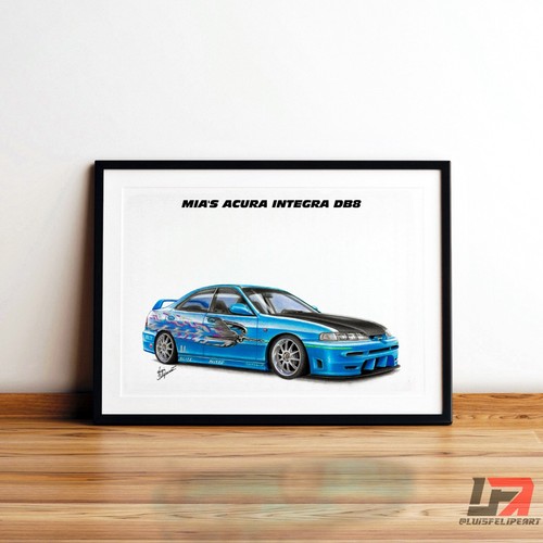 Poster arte auto fast and - auto,