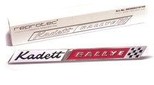 Opel Kadett B emblema rally coperchio vano portaoggetti CIH OHV