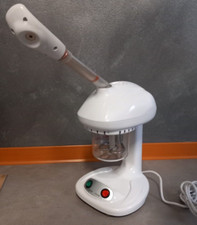VAPORIZZATORE DA TAVOLO PORTATILE OZONO -  VAPORE PER PULIZIA DEL VISO ESTETICA 