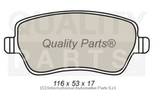 PASTIGLIE FRENO ANTERIORE SUZUKI SPLASH 1.0 1.2 1.3 DDiS  dal 2008