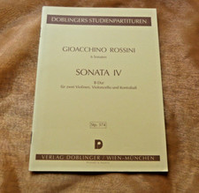 GIOACCHINO ROSSINI 6 Sonate