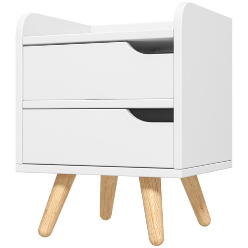 Homcom comodino salvaspazio - homcom,