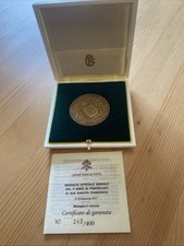 Medaglia Ufficiale Pontificato Papa Francesco