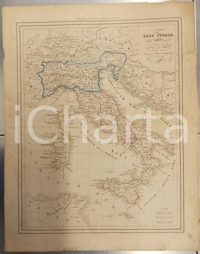 1865 torino atlante - 1865, ca