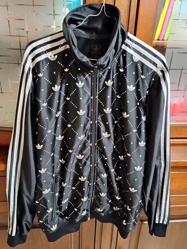 Felpa giacca adidas nero - felpa,