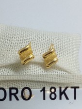 Orecchini in oro giallo 750 18