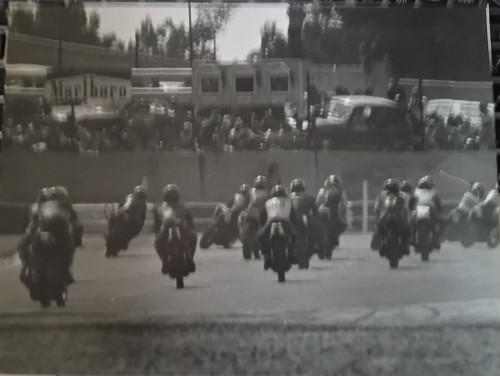 Vintage motorcycle racing - vintage,