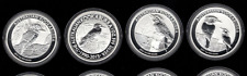 1 oncia argento Kookaburra 2014, 2015, 2016 e 2017 fior di conio