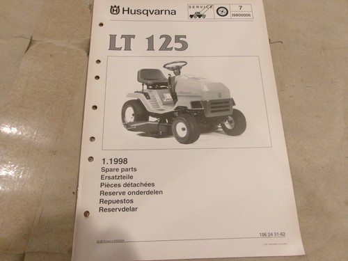 Lista ricambi husqvarna - husqvarna, lt
