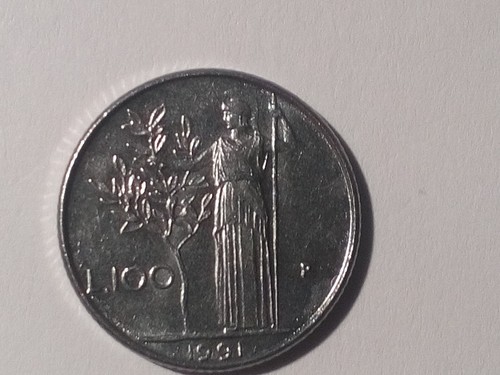 Moneta piccola 100 lire - moneta, da