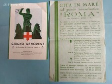 Antico depliant locandina 1932