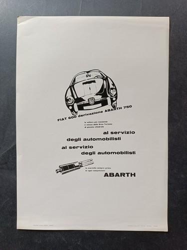 Pagina pubblicitaria fiat 600 - pubblicitaria,