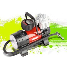 125 PSI 12V Portable Electric Air Tire Pump Inflator Auto Bike Truck Compressor