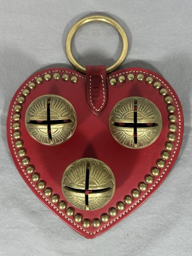 Pettorina cuore pelle - , vintage