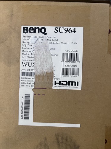 Benq su964 6500 lumen wuxga - su964,