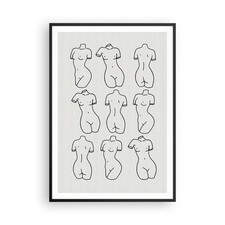 Poster 70x100cm Corpo Donna