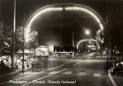 Cartoline mondragone piazzale - mondragone,