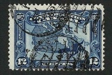 Canada 1927 #145 - 12c Mappa