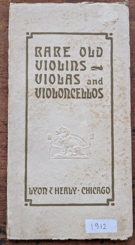 Rare old violins violas and - rare,