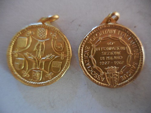 Medaglia avis donatori - medaglia, di