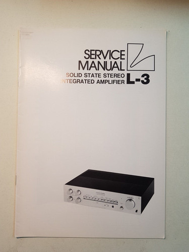 Luxman manual service - luxman,