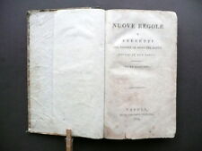 Nuove Regole e Precetti per Vincere al Gioco del Lotto Flautina Napoli 1824 Raro