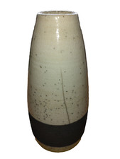 Vaso in ceramica raku Craclè