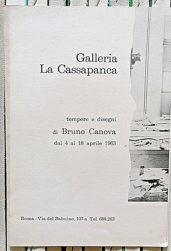 1963 invito mostra bruno - mostra,