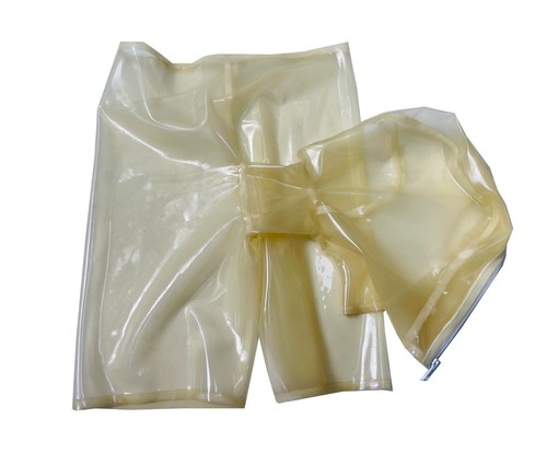 Latex gummi boxer - , attached