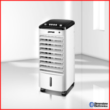 Raffrescatore Evaporativo Aria Portatile Acqua Ghiaccio ZEPHIR zair Ventilatore